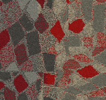 Ковровая плитка Interface Collection Human Connections Stone Course 8343006 Red stone фото 1 | FLOORDEALER